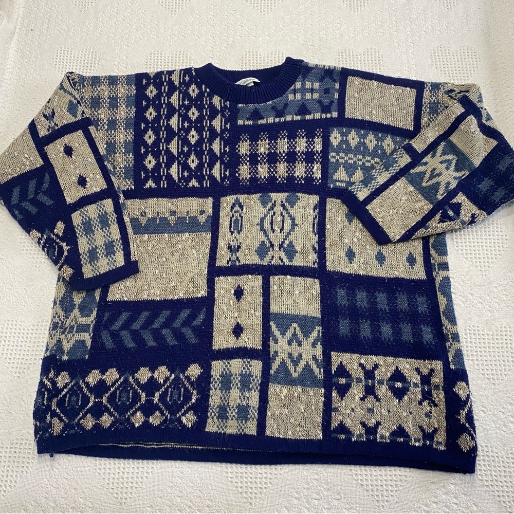 VINTAGE Arielle Made in USA Knit Sweater (See measurements)
